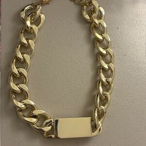 Lisa Freede Chunky Gold Chain Necklace